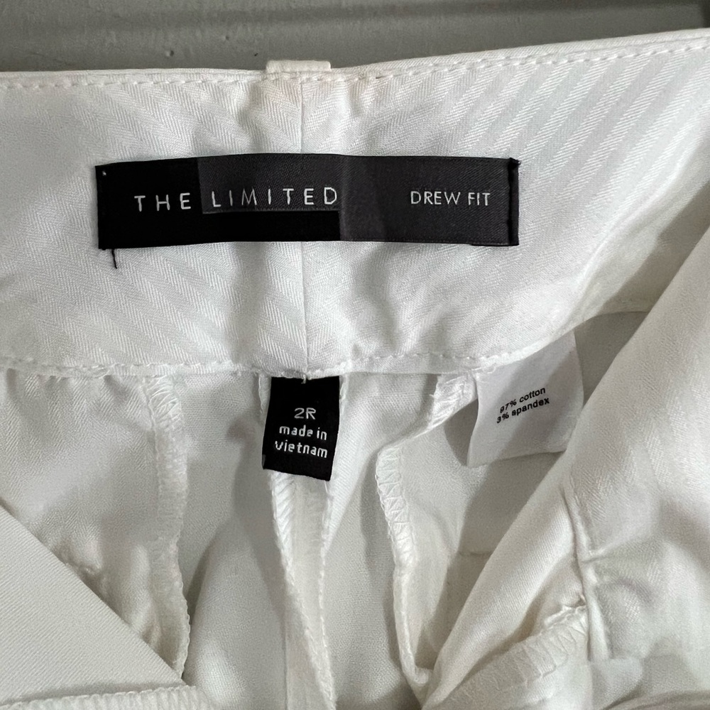 Limited white pants